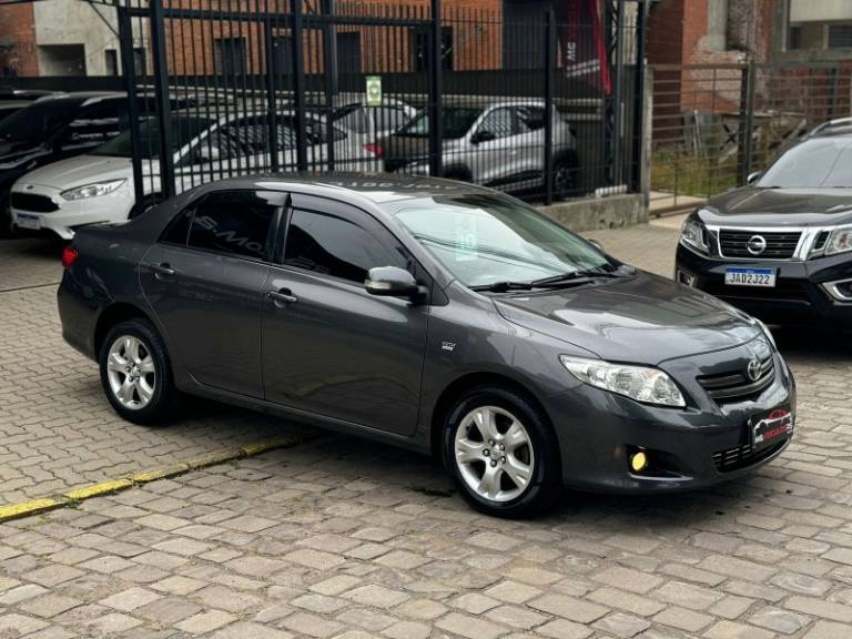 TOYOTA - COROLLA - 2009/2010 - Cinza - R$ 54.900,00