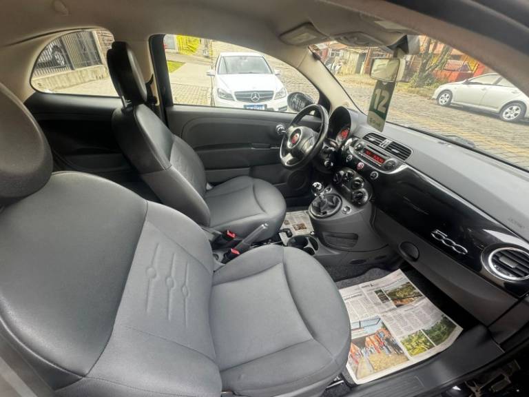 FIAT - 500 - 2012/2012 - Preta - R$ 40.900,00