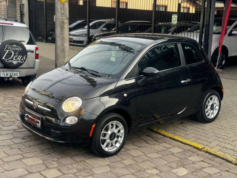 FIAT - 500 - 2012/2012 - Preta - R$ 40.900,00